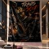 Wall Hanging Tapestry,Travis Scott Printed Fabric Backdrop For Dorm Room Party Decoration