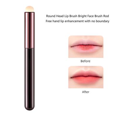 Pennello Labbra da Viaggio Pennello Labbra per Rossetto Pennello Sfumino Labbra Portatile Pennello Trucco Labbra Pennello Ombretto Pennello Correttore