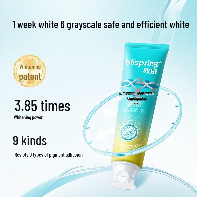Blispring Whitening Mouthwash Toothpaste