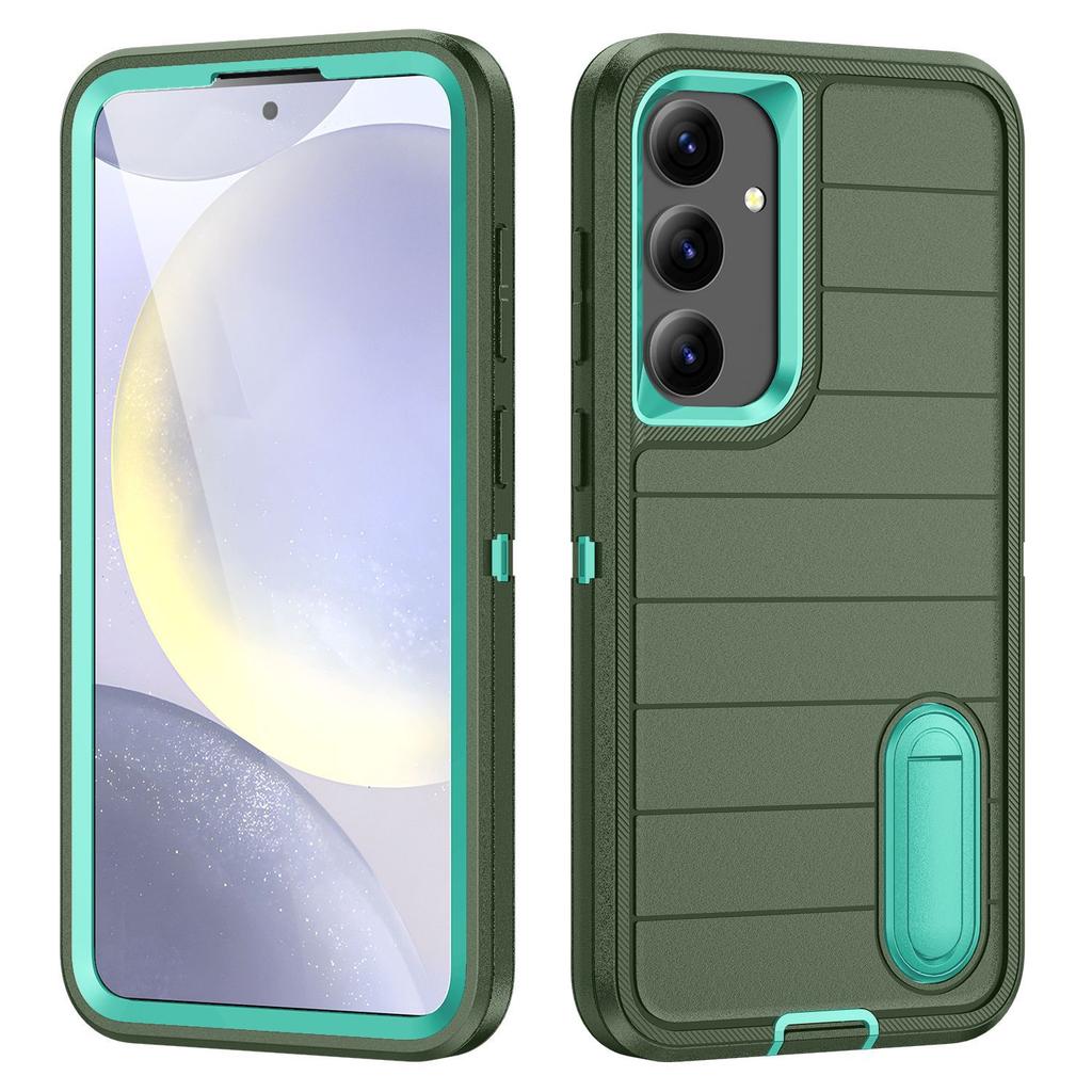 Three Proof Phone Case Source Flat Stripe Protective Case, Niche and High-end for Samsung Phone Case