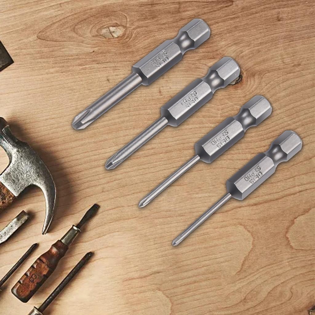 Screwdriver Bits Precision 4Pcs/set 50mm Alloy Steel