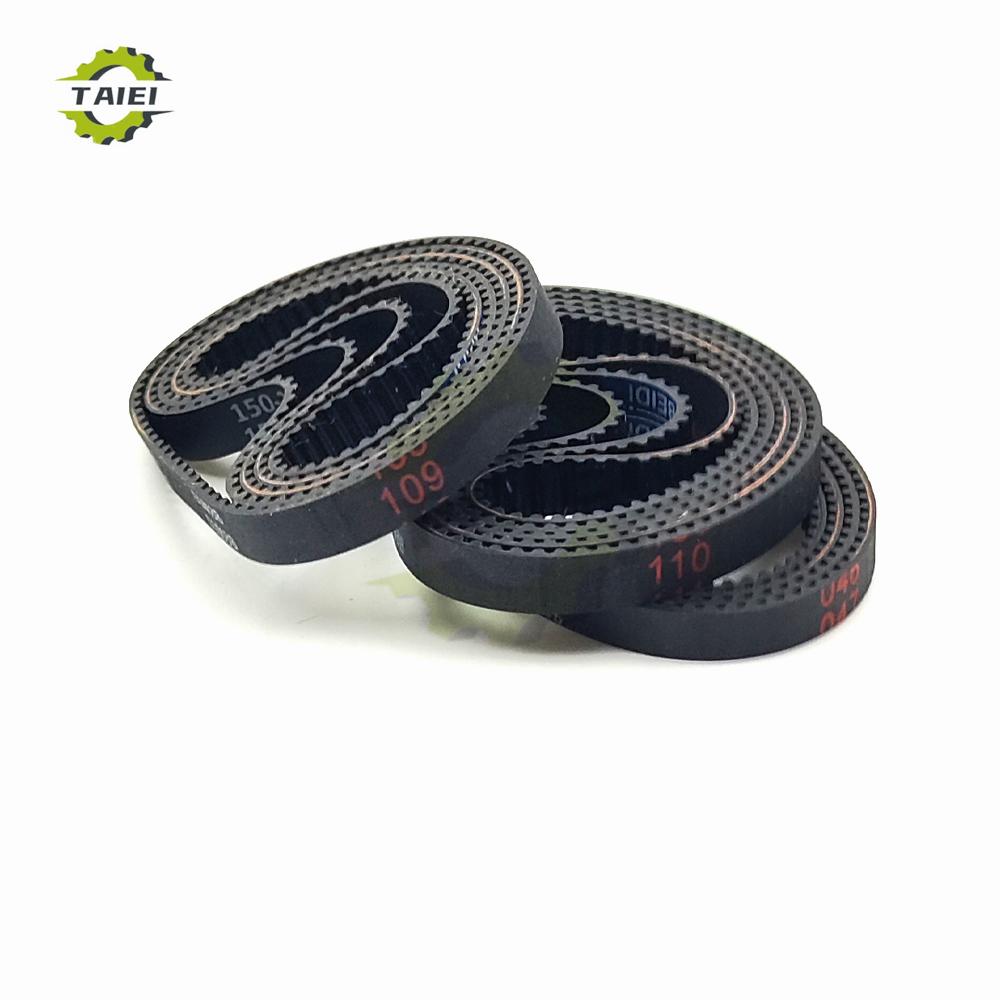 HTD 2M Rubber Timing Belt Length 118 120 126 128 130 142 150 156 160 162 168mm Vacuum cleaner Drive Belt Width 4/5/6mm 2M-142