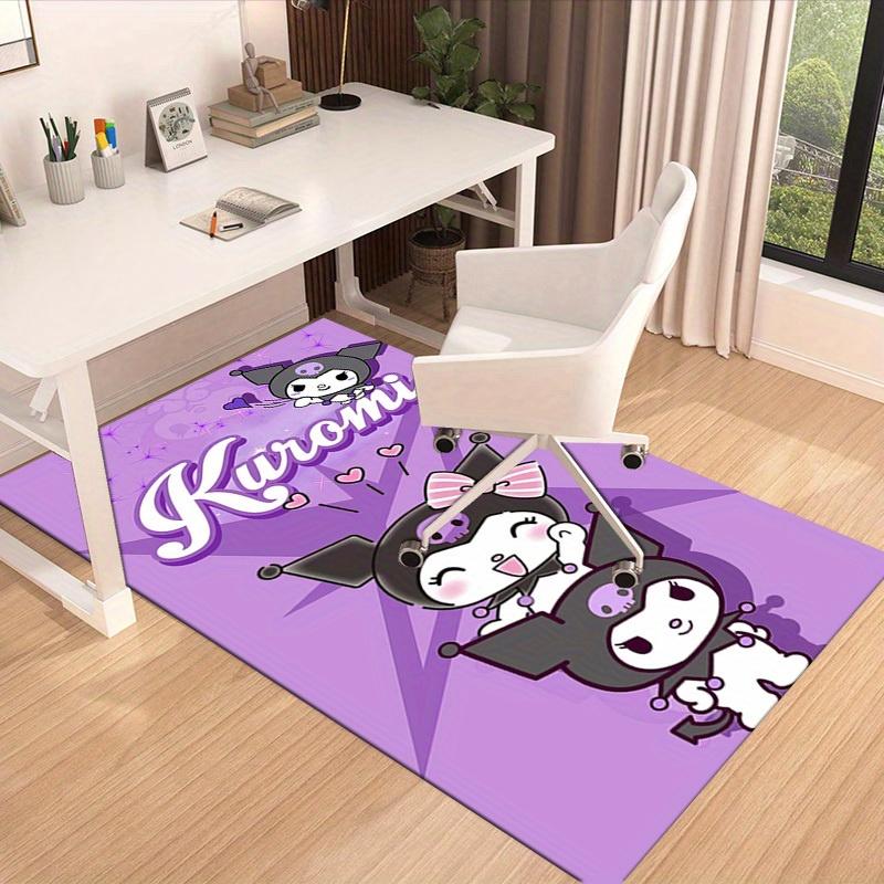 1pc Kuromi Cute Cartoon Rug for Room Decor - Perfect Gift| Office Carpet | Outdoor Rug| Birthday Presentz182