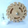 Decal Removal Eraser Wheel with Power Drill Arbor-Adapter Rubber Pinstripe 100mm