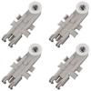 A84X-8268743 Spülmaschine Oberkorb Rad Ersatz für Whirlpool Kenmore Kitchenaid Spülmaschinen Oberkorb Teile WP8268655