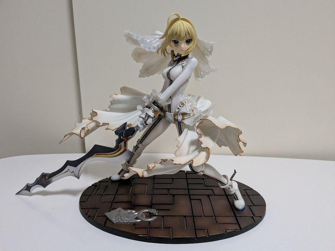 

[USED] Fate/EXTRA CCC Saber Bride 1/7 Scale Complete Figure