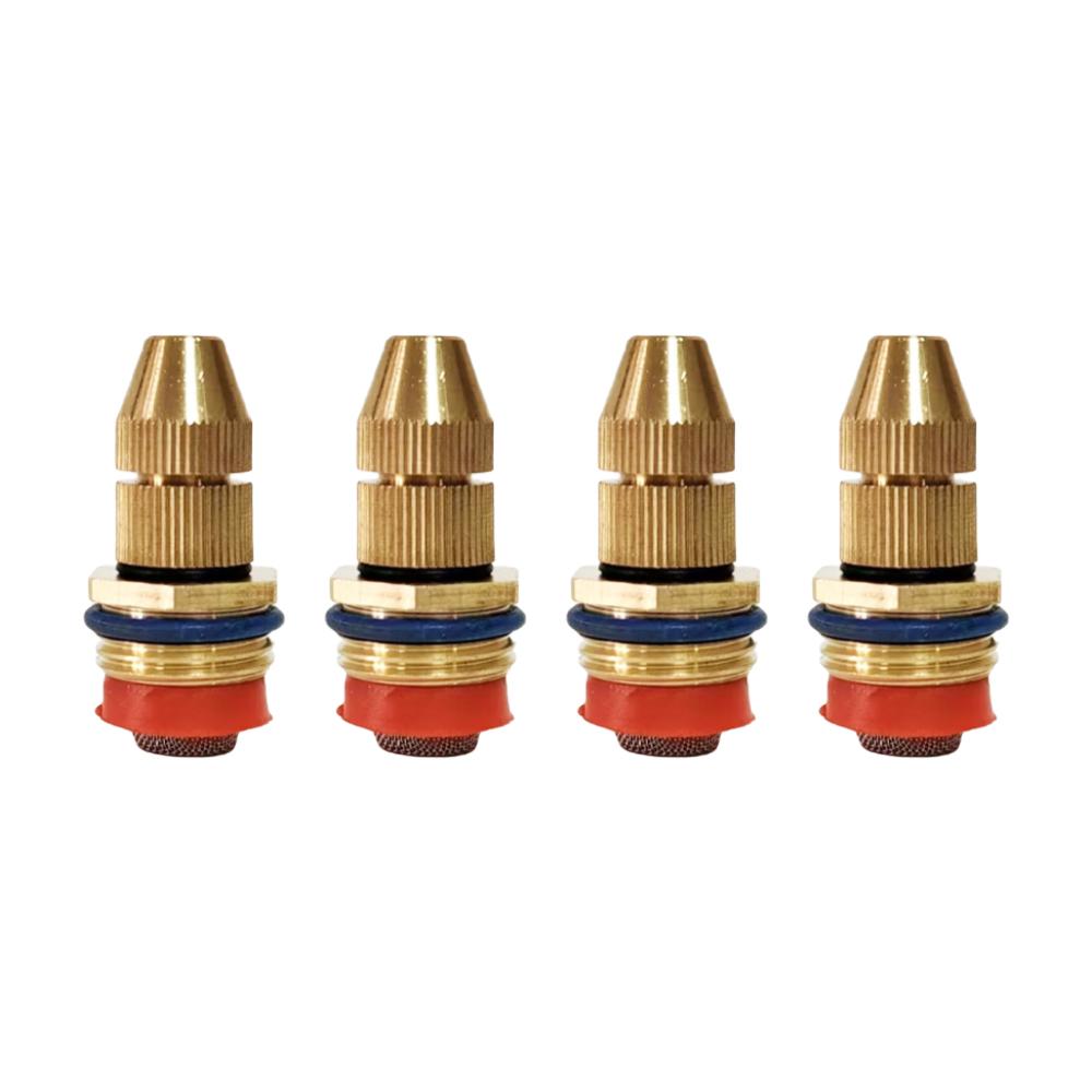 Brass Misting Nozzles Adjustable 1/2 Inch Centrifugal Water Atomizing Spray Nozzle Mist Sprinkler Jet Water Save Sprinklers