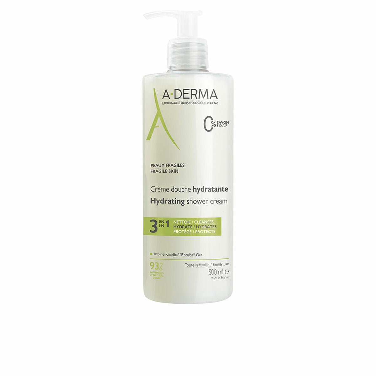 

Crème de douche A-Derma LES INDISPENSABLES 500 ml