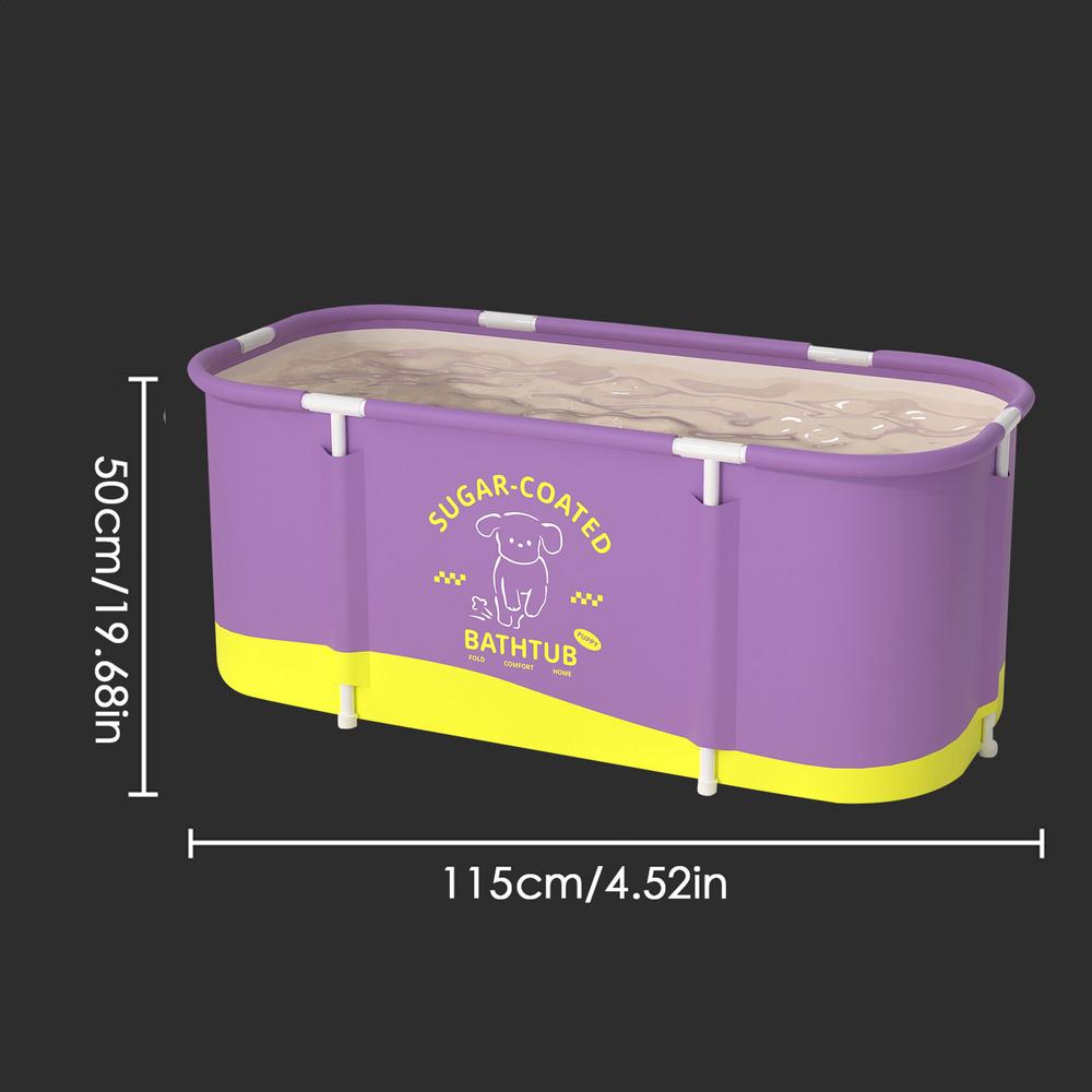 

Складная ванна Портативная детская ванночка Большая изоляционная гидромассажная ванна для ребенка Взрослого Паровая баня для пота Ножная спа-ванночка Ведро для купания Ванны фиолетовый