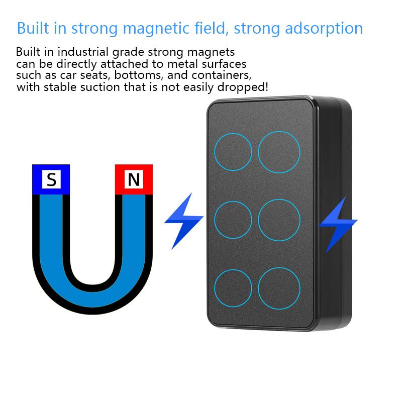4G Strong Magnetic Waterproof GPS Locator WIFI Tracking Device Ultra-Long Standby Tracker Person Car Position Tracker for Safty