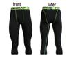 Men's Summer Tight Fitness Running and Swimming Capri Trunks