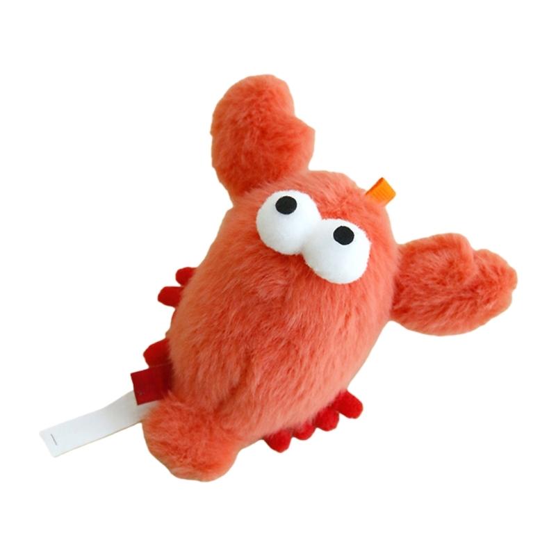 

Crabs/Lobster Design Cats Chew Toy with Catmint And Jingling Bells For Fun Indoor Activity And Boredom Cats Engagement
