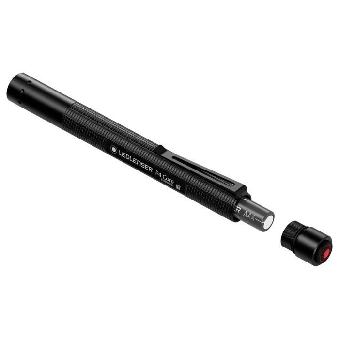 Ledlenser p4 core led lampe de poche avec clip ceinture à pile(s) 120 lm 20 h 58 g