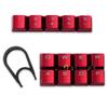10L13-Key Punisher Translucent Anti-Slip Keycap Set, Pirate Ship Pattern, ABS Material