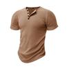 Men's Casual Stylish Textured Knitted Top - Men's Stretch Golf Sport Breathable Short-sleeved Shirt
