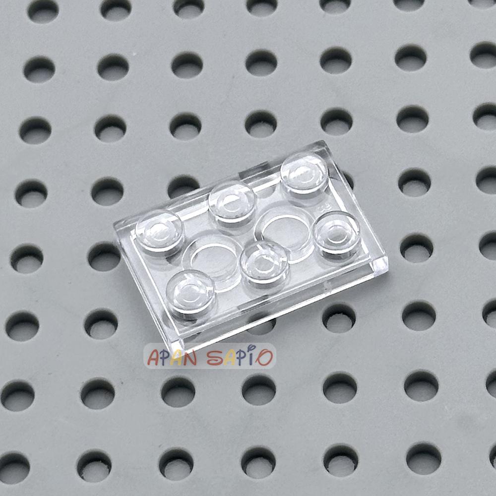 50pcs DIY Building Blocks Thin Figures Bricks 2x3 Dots 12Color Educational Creative Size Compatible With 3021 Toys for Children