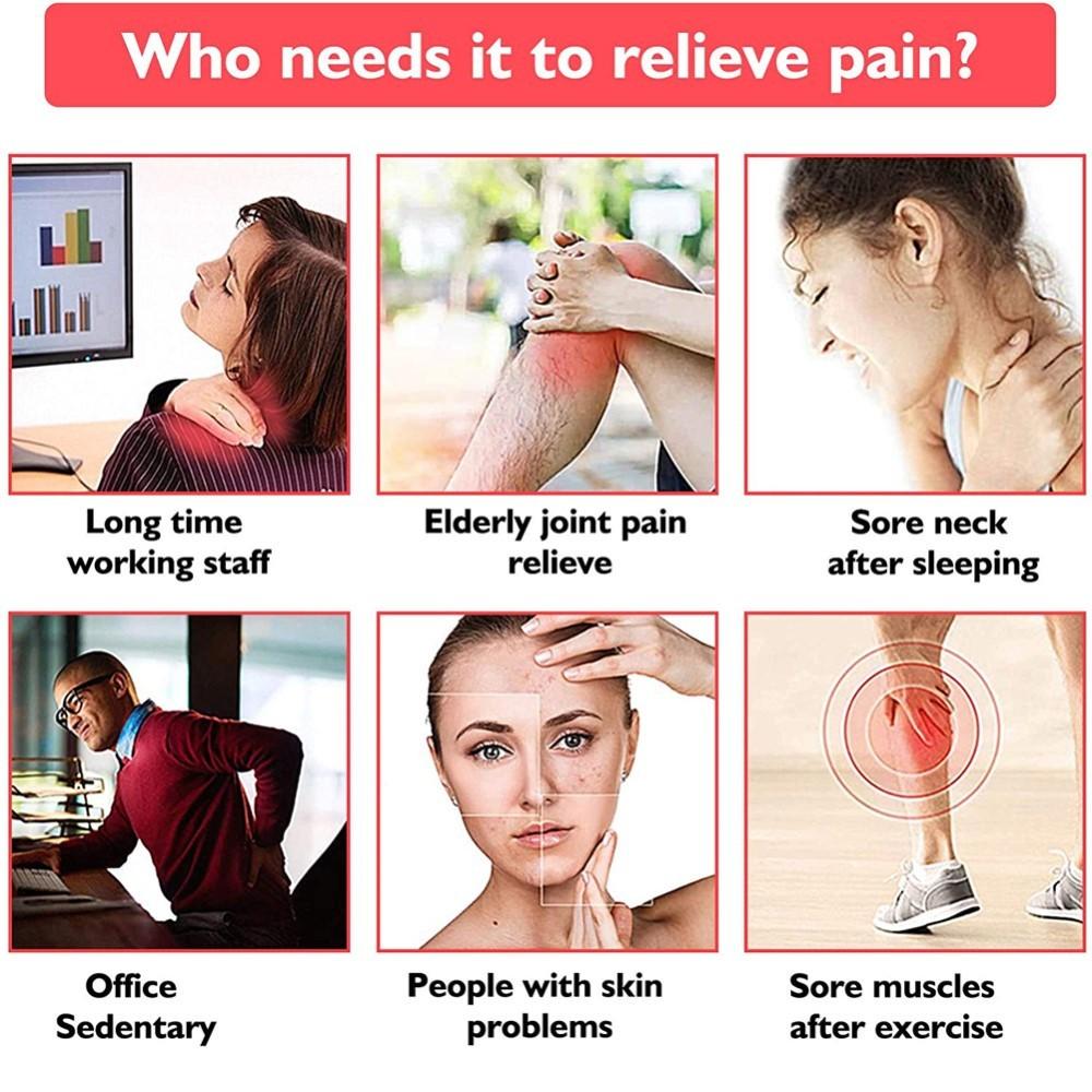 Infrared Therapy Lamp Skin Back Muscle Pain Relief Infrared Light Device Promote Wound Therapy Panel