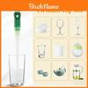 Multi Function Long Handle Cup Brush With Soft Bristle Head For Kitchen Cleaning