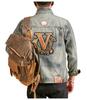 Xintang Men's Wear | Retro Denim Jacket - Trendy Loose Fit, Casual Hong Kong Style for Spring and Autumn