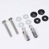 General Use Toilet tanks Repair set with Extended Steel Nuts & Rubber Washers Toilet tanks Mounting for Secure Sealing