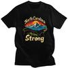 North Carolina Strong T Shirt for Men 100 Cotton Tshirt Fashion Summer Style Short Sleeve Tee Shirt Loose Fit Clothing Gift