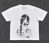 2026 Summer New Retro Illustration College Style Short-Sleeved T-Shirt - Pure Cotton Men's and Women's Trendy Top