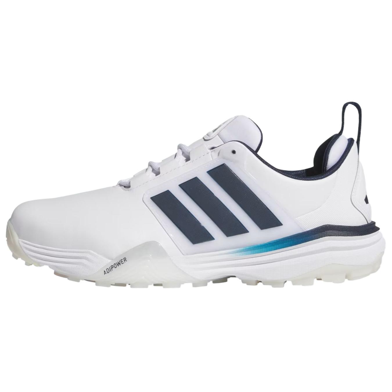 

Adidas Adipower 26 Широкие Без шипов Удобная посадка Обувь для гольфа Мужская Обувь Белый Синий JQ6816 40