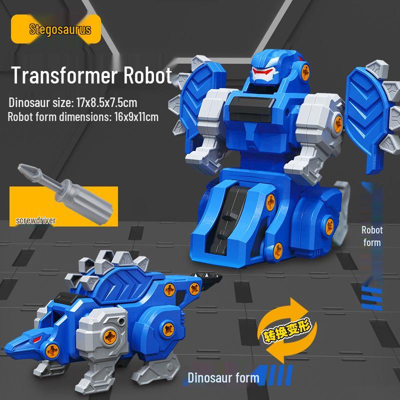 Electric Dinosaur Model: Kids' Educational Assembly & Disassembly Toy