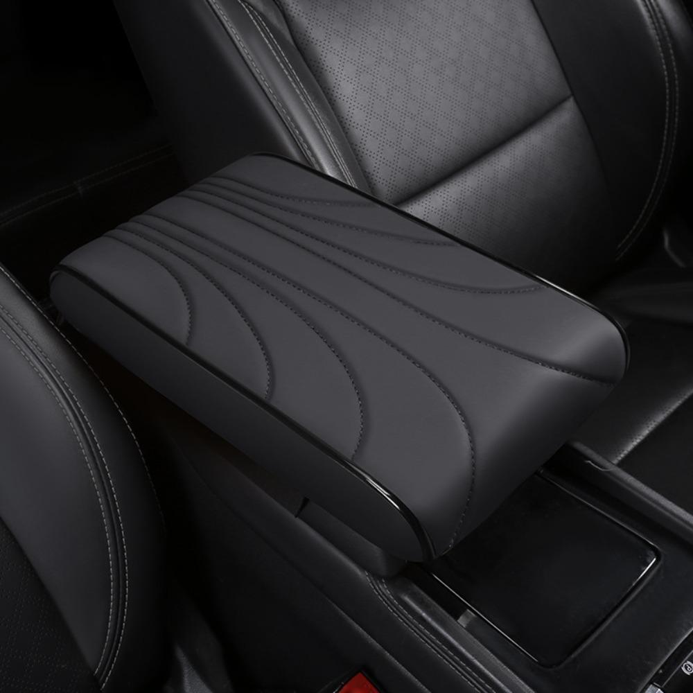 Leather Car Central Armrest Pad Armrest Protective Padding Protective Arm Rest Seat Box Multi-color Universal