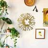Bohemian Sun Moon Steel Wall Art Weather Resistant Indoor Outdoor Decor