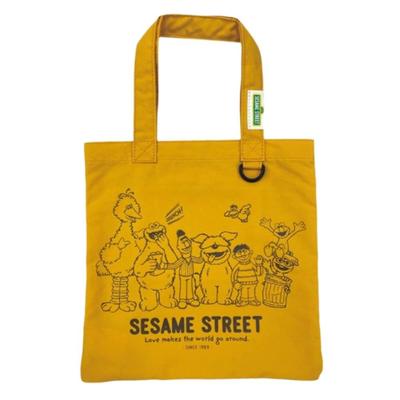 Sesame Street Mini Flat Tote Bag YE SST-091