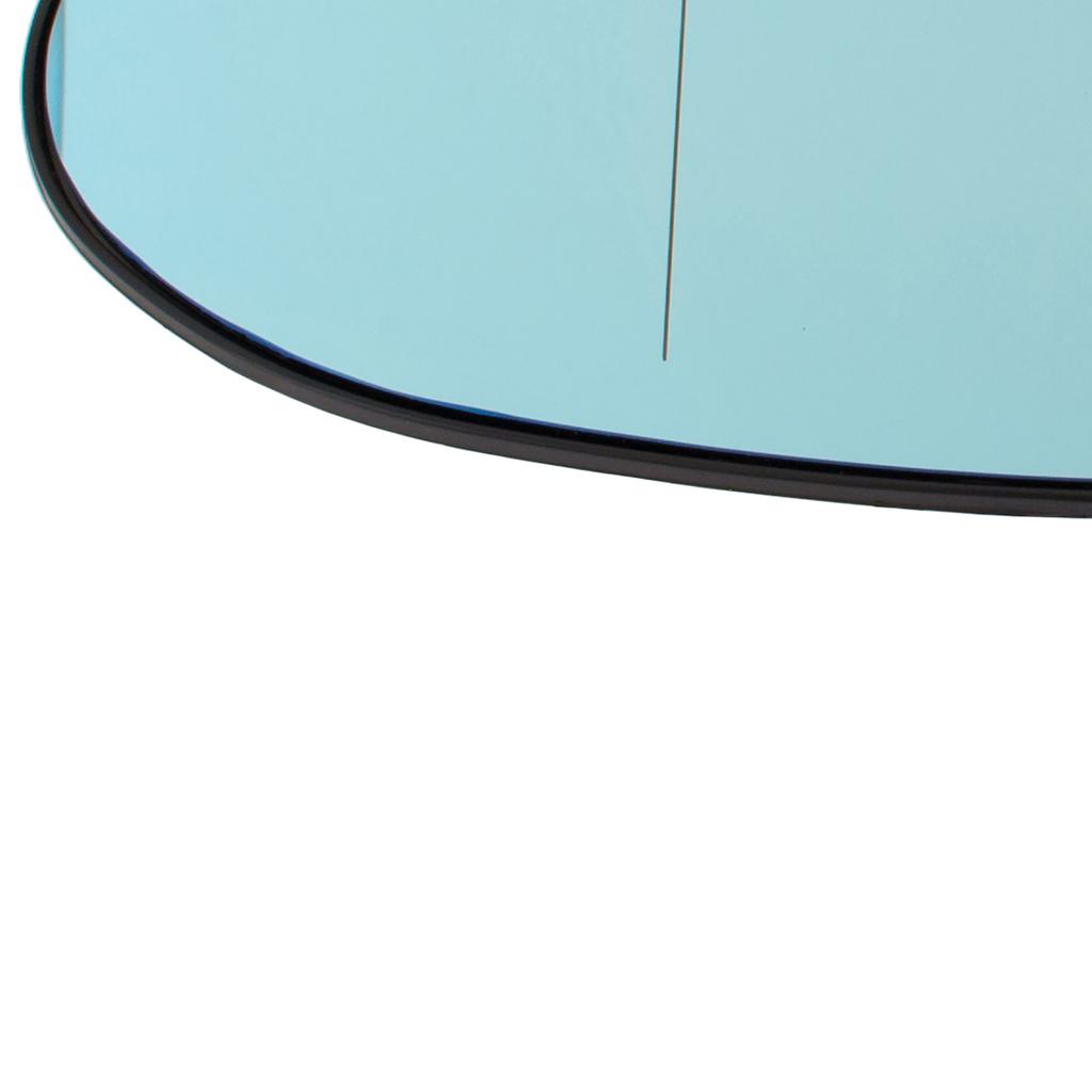 BMW 3 E90 / E91 / E92 / E93 04-08 mirror insert HEATED BLUE left