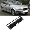 2pcs Carbon Fiber Car Cigar Lighter Trim Sticker Fits for 3 Series E46 1998 2005