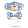 Custom Dog Collars Include A Cute Bow And Leash, Can Be Printed With Name And Phone Number, Suitable For Small, Medium And Large Dogs
