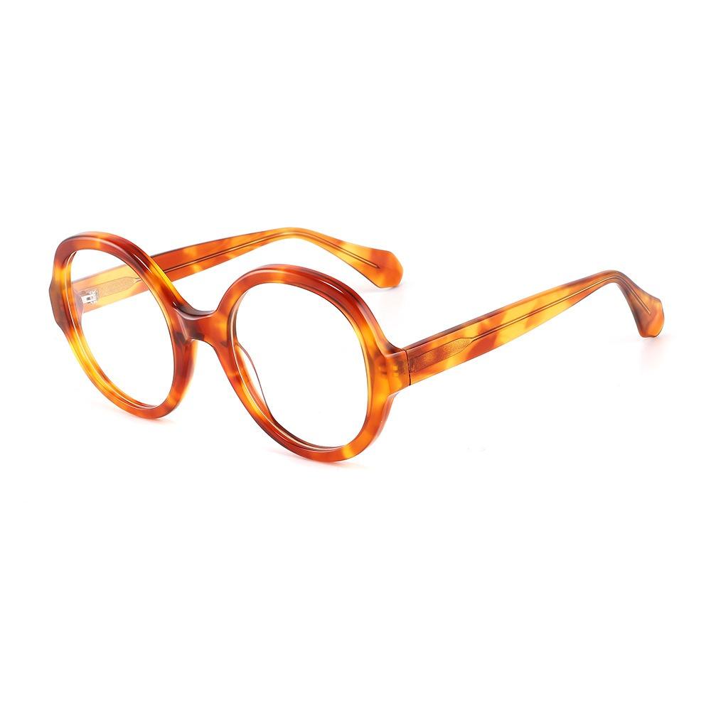 

Oval Vintage Trendy Acetate Glasses Frame for Men and Women High Quality Simple Reading Glasses Spectacles Eyewear plastic demo lens морская черепаха