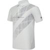 FILA Fitness Series Pullover Comfortable Soft Short Sleeve Polo Shirt Men tops Pearl-Gray A11M421105F-GY