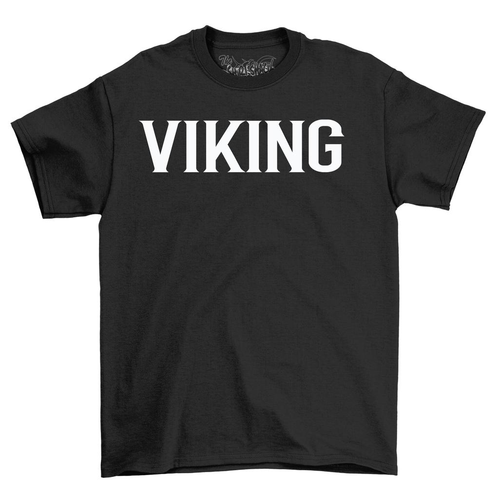 Viking Vibes Unleashed - Norse Warrior Approved! Funny Viking T-Shirt Mens Womens Tees Top, Unisex