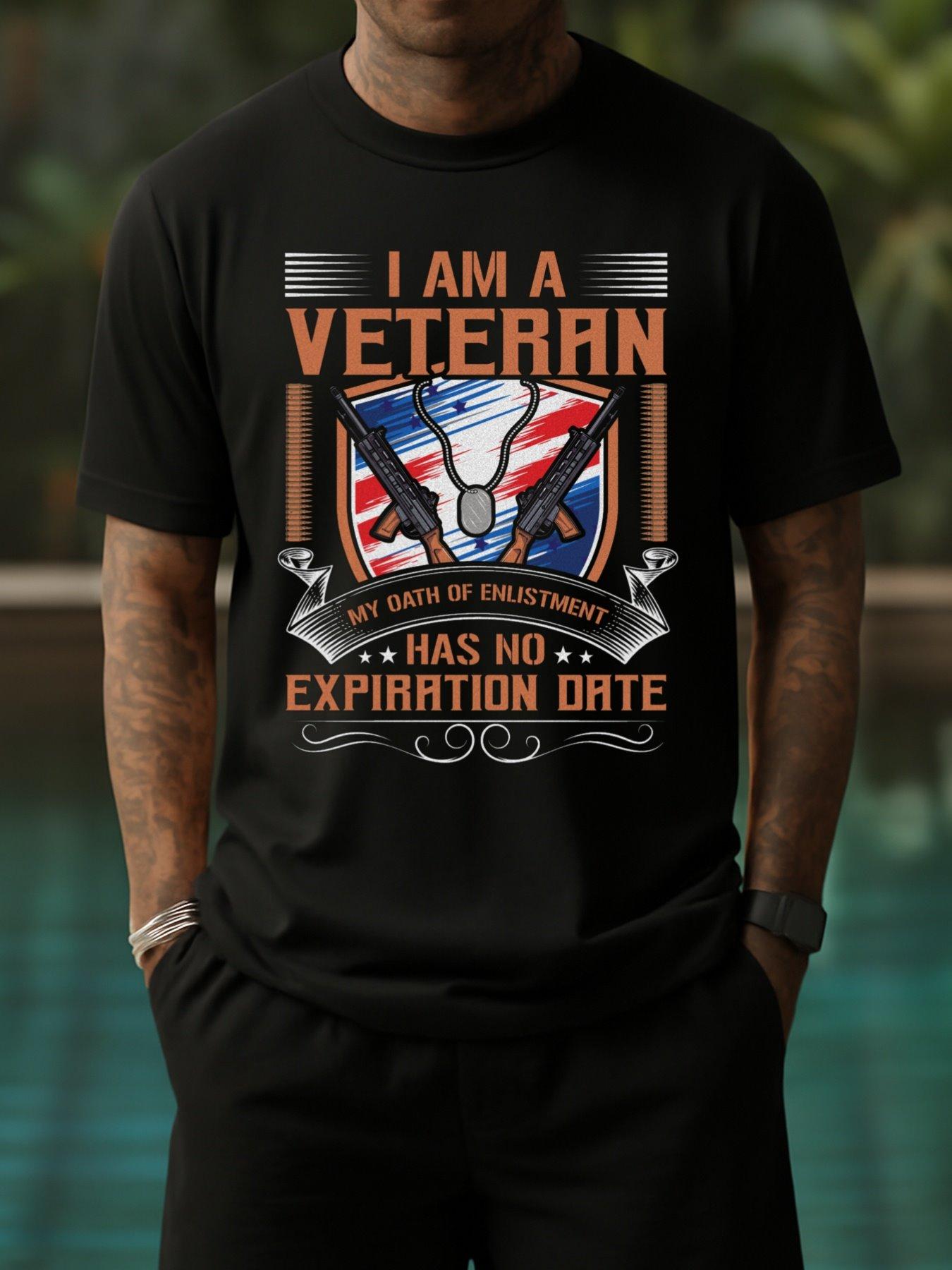 Men s T-Shirt Y2K Pack Veteran Black L