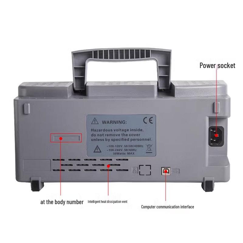 Hantek Dual-Channel Desktop Oscilloscope (Models: DSO2C10, DSO2C15, DSO2D10, DSO2D15)