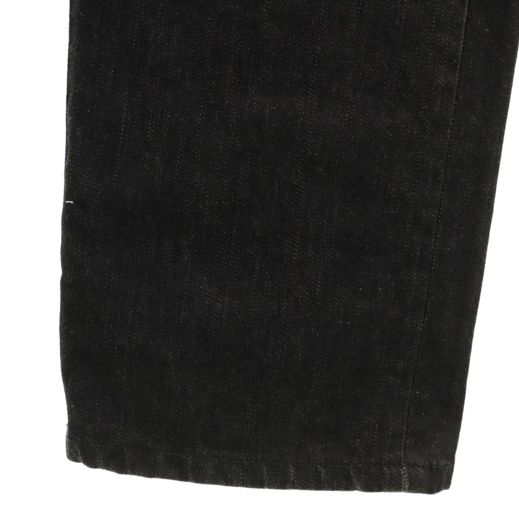 Dior Made In Italy Straight Denim Pants W33 Black Jeans Men's Used