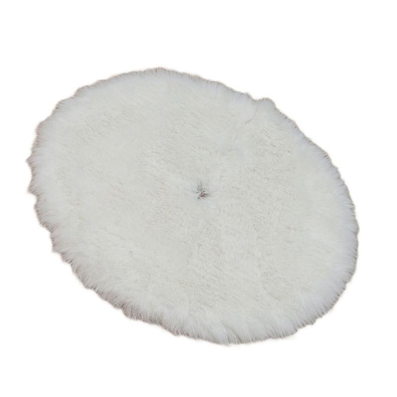 Elegant Christmas Tree Skirt Color Dress for Large Trees Home Decoration