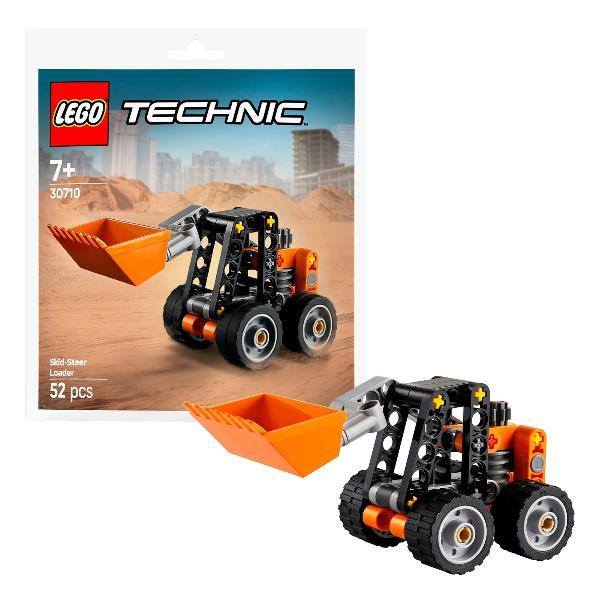 30710 LEGO® Technik Kompaktlader Knauf drehen, Arm mit der Schaufel anheben - Bild 9
