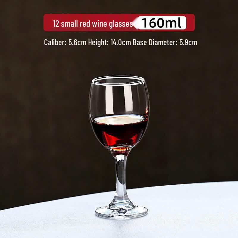 Qiwei European Style Handmade Stemmed Glass Set