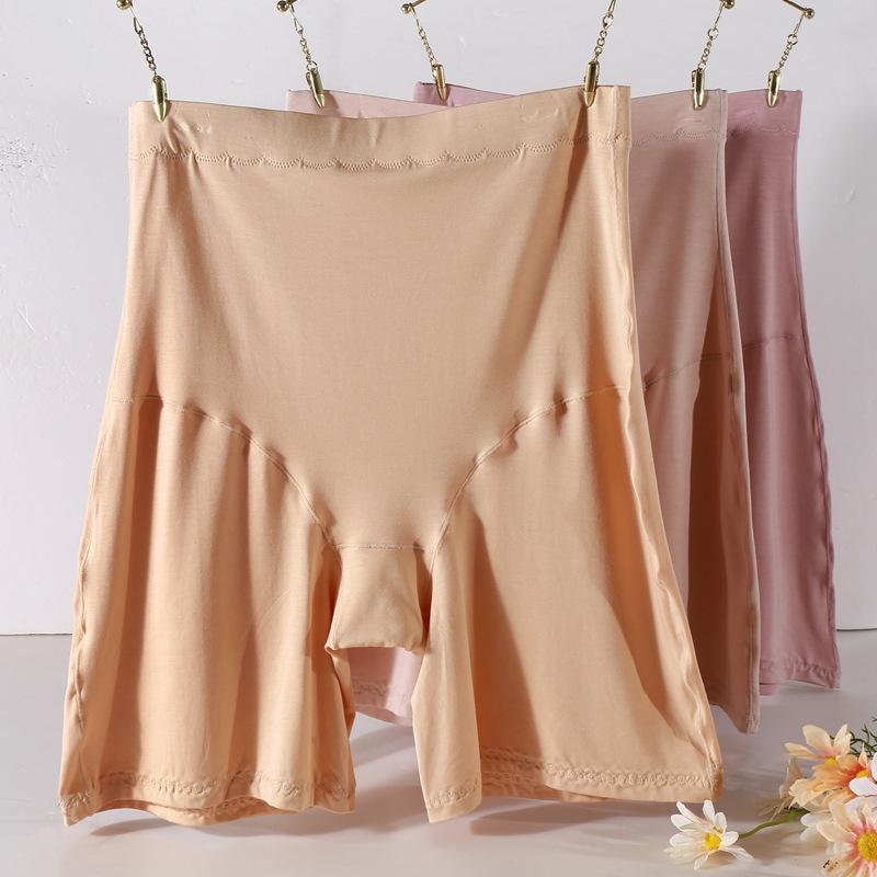 Women's Safety short Pants High waist shorts under skirt Modal cotton underpants Prevent Exposure panties