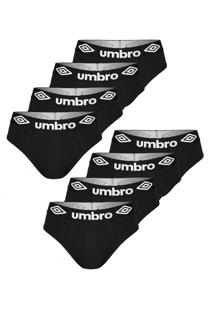 8 Szt. Umbro Slipy - Męskie - Jakość, Bawełna, Wygoda, Oddychające - Majtki - Trwała Bielizna Męska