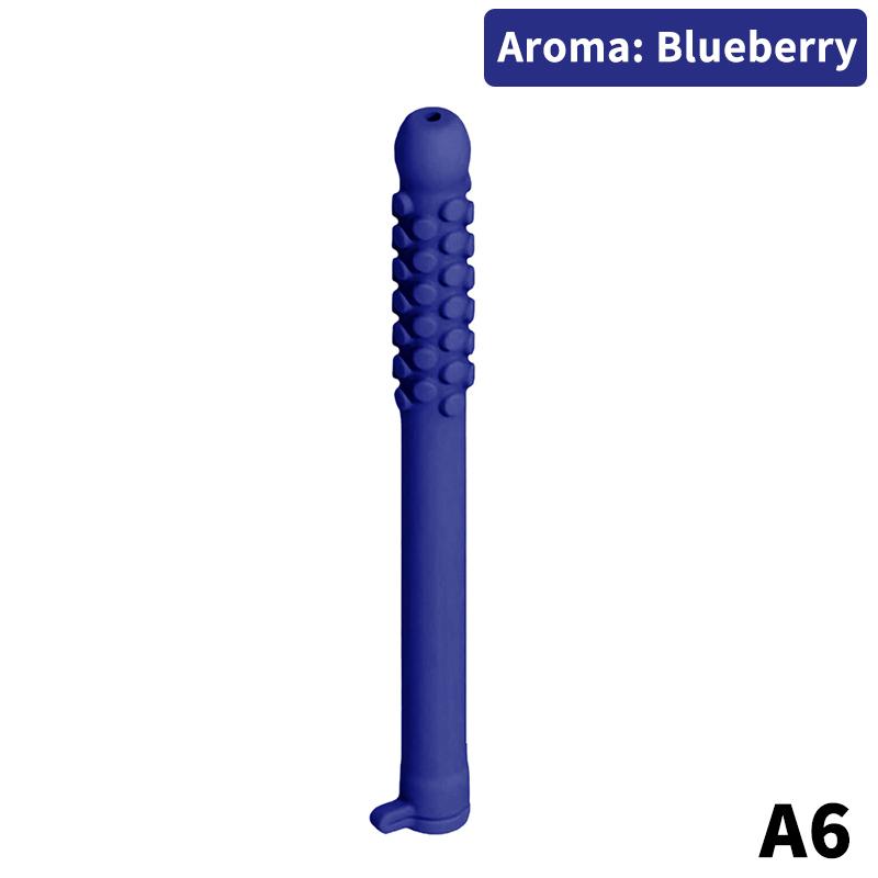 1/3 Stück Kaubarer Ätherisches Öl Atemstift Lindert Angst mit Ätherischem Öl für Aromatherapie DIY Silikon Aromatherapie-Stifte