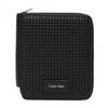 Basket Weave Leather Wallet
