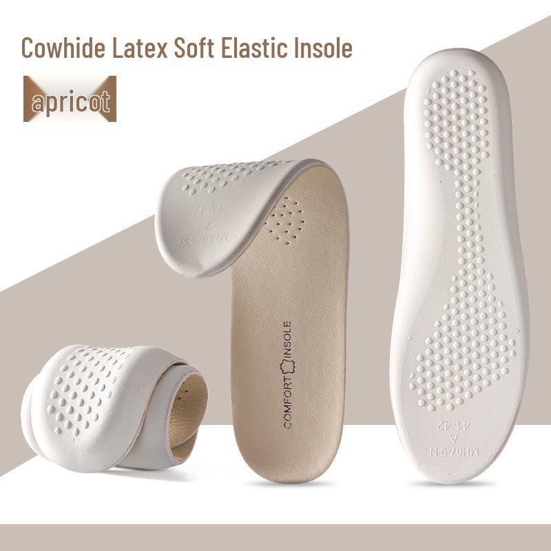 

Удобные дышащие спортивные стельки из овчины и коровьей кожи с утолщенным латексом 45-46