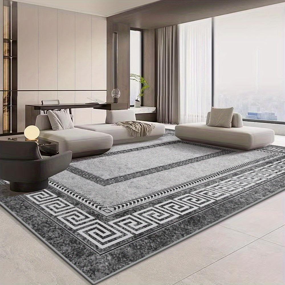 Koberec do obývacího pokoje Domácí koberec do ložnice Geometrický koberec Liniový Odolný proti nečistotám Podložka pod pohovku proti sklouzávání