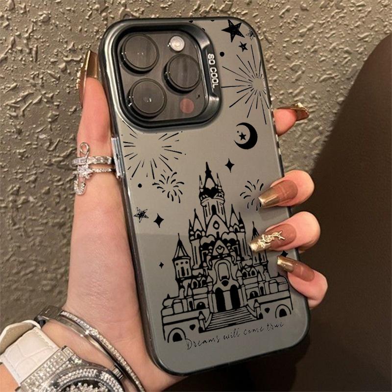 Firework Castle Pattern Shockproof Phone Case For  Mi 11 Lite 5G 14 13T 13 12T 12X Poco F5 X5 X6 M6 Pro Hard Matte Cover